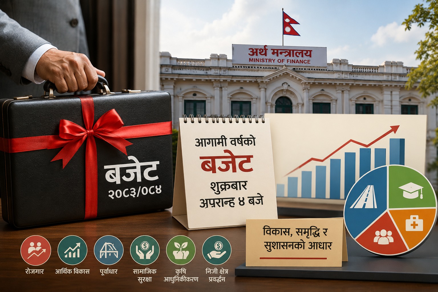 बिष्णु पौडेलको बजेट कार्यान्वयन गर्न आइपुगेका स्वर्णिमको बजेटमा के छ विशेष ?